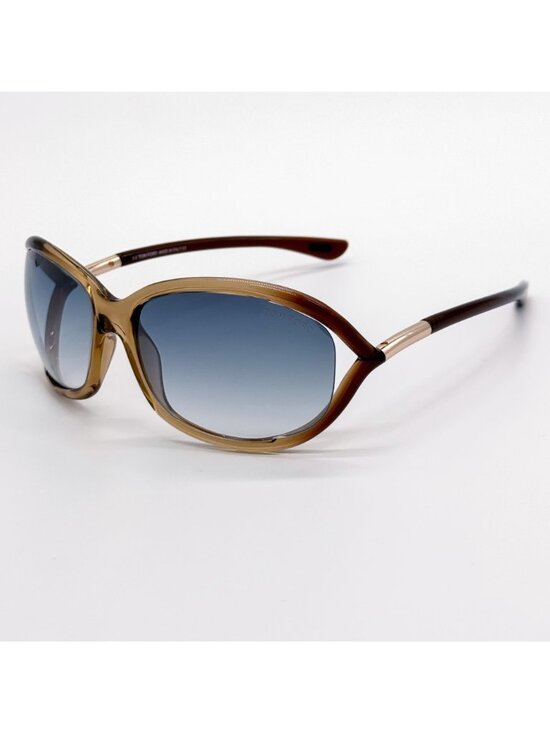 New Tom Ford Jennifer TF0008 45P Women Sunglasses Authentic main image 9
